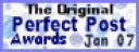 A Perfect Post – January 2007 